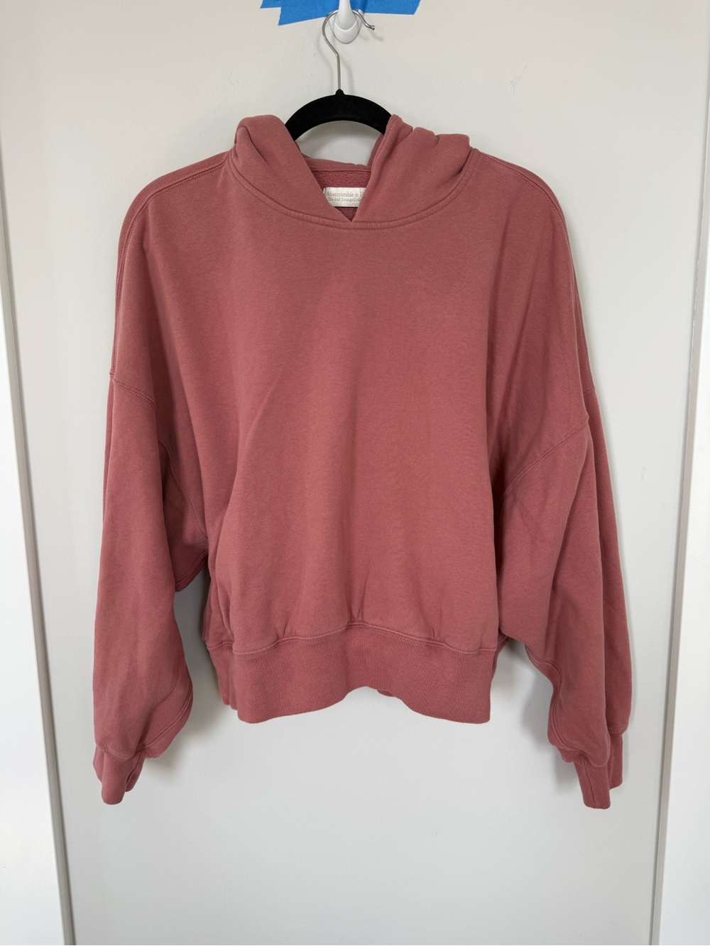 Abercrombie & Fitch Dusty Rose Hooded Sweatshirt